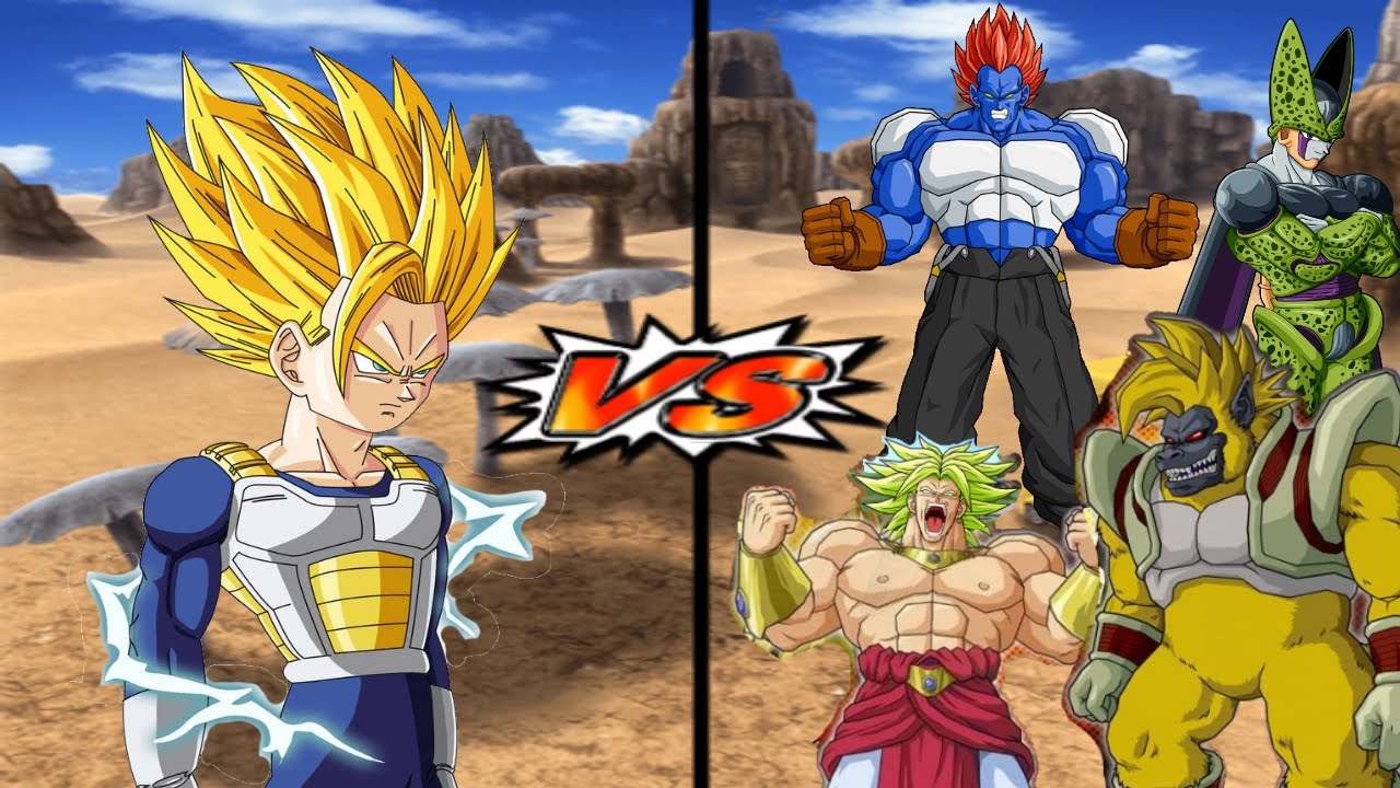 [TAS] DBZ BT3: Teen Gohan Vs 4 CPUs (Enhanced Red Potara) (Request Match) (Combo Video)