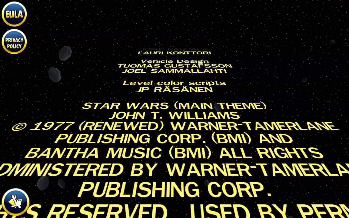 Angry Birds Star Wars HD Mac - COMPLETE Trailer, Credits, Theme Song Music Lucasarts