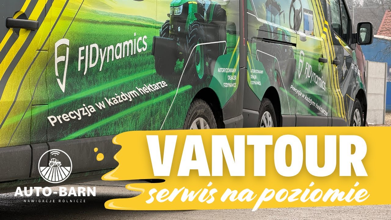 Mobilne centrum dowodzenia Auto-Barn – profesjonalny montaż i serwis u klienta nawigacji FJDynamics