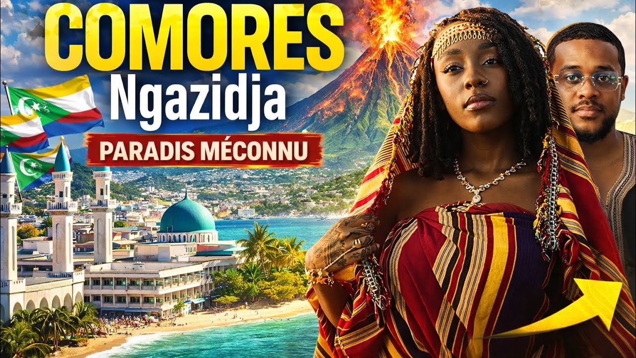 🌴[VLOG] COMORES (NGAZIDJA) 🇰🇲 - Découverte de mon île avec ma meilleure amie ☀️🏖️