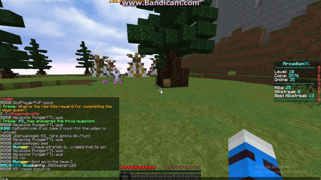 GodPlayerPvP hacking - ArcadianMC