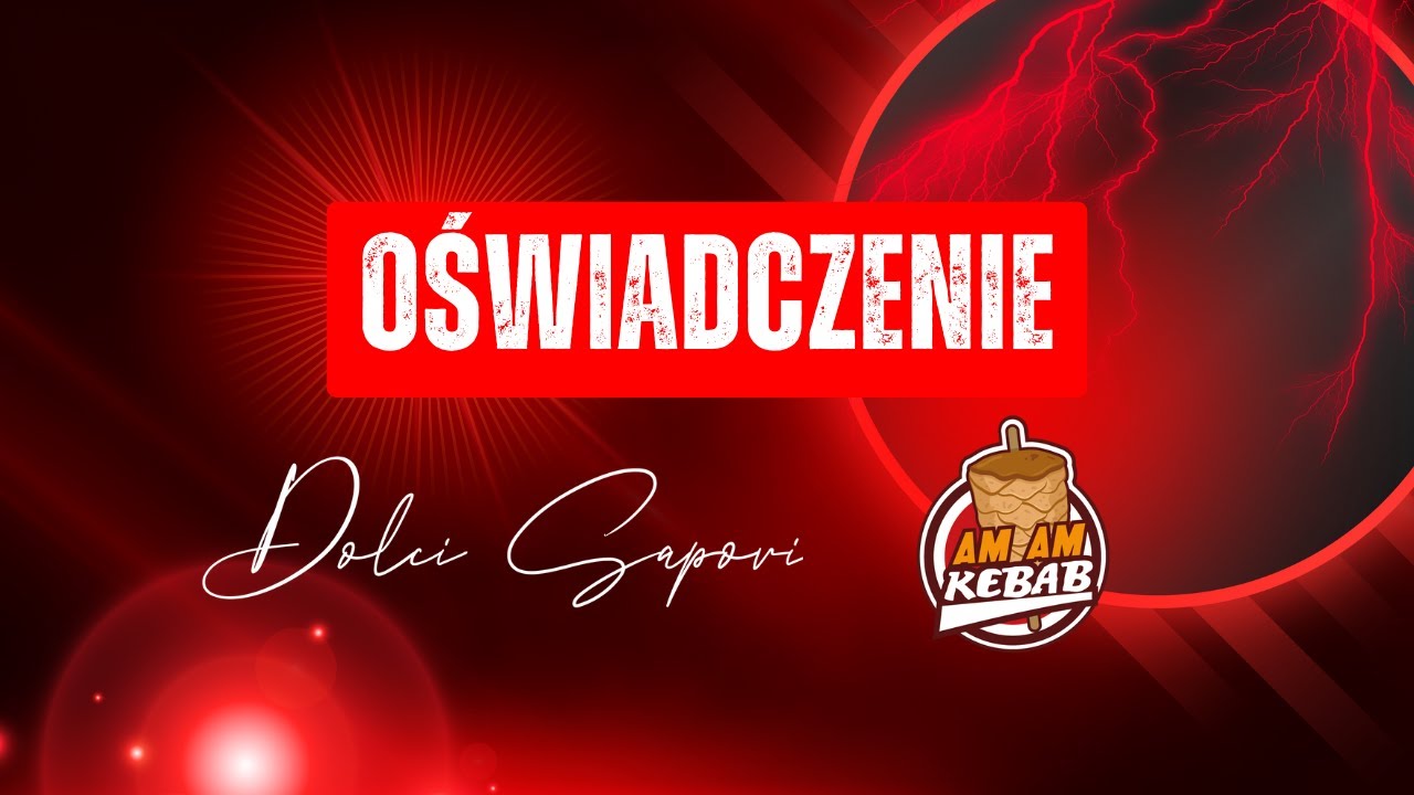 OŚWIADCZENIE AM AM KEBAB