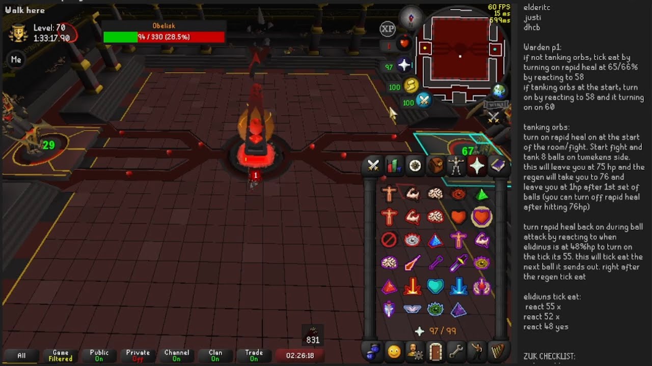 Warden p1 expert regen tick + keris tick eat tut for future refence