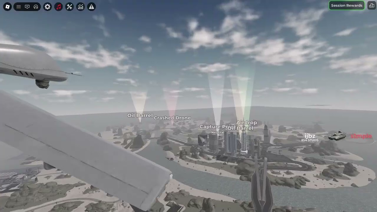 Destroying War Tycoon server with the NEW MQ-9 Reaper
