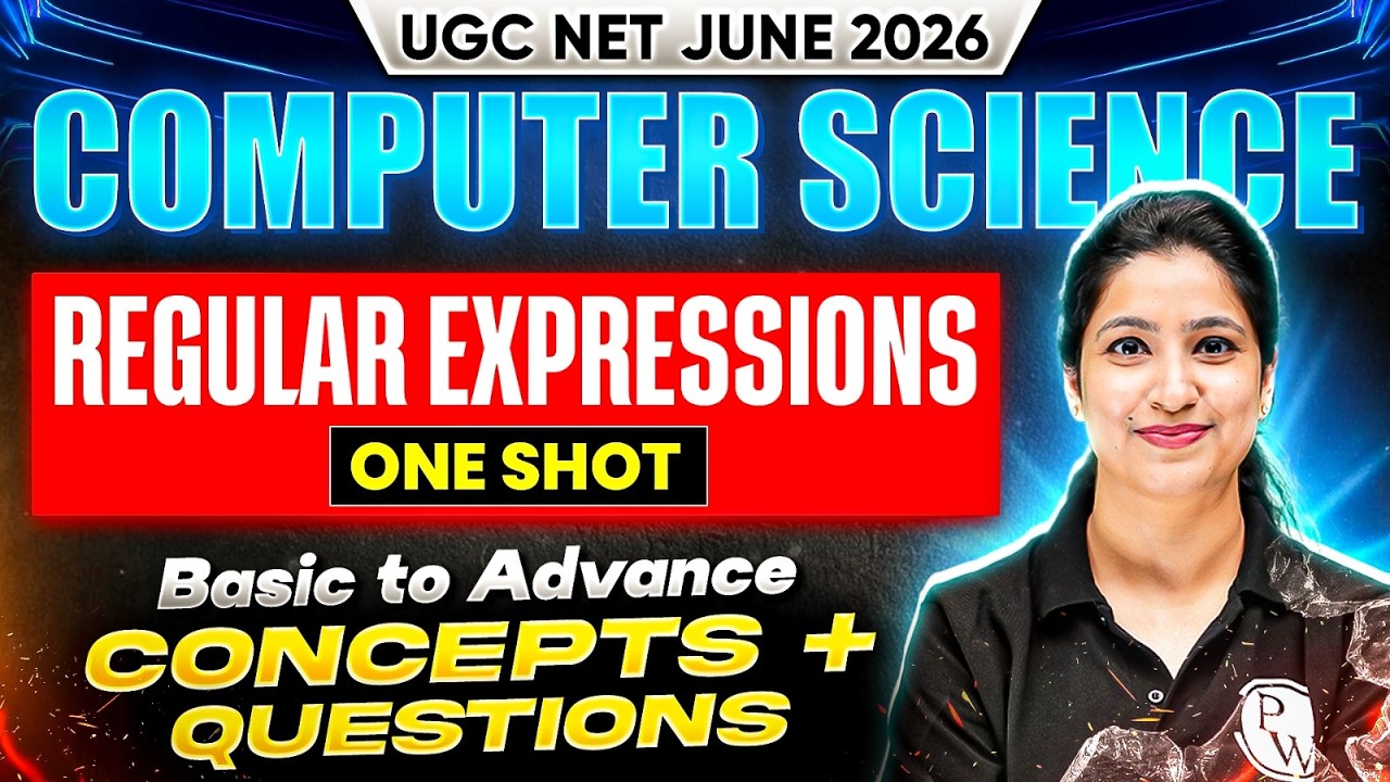 UGC NET Computer Science | UGC NET Computer Science Regular Expressions MCQs | UGC NET June 2027