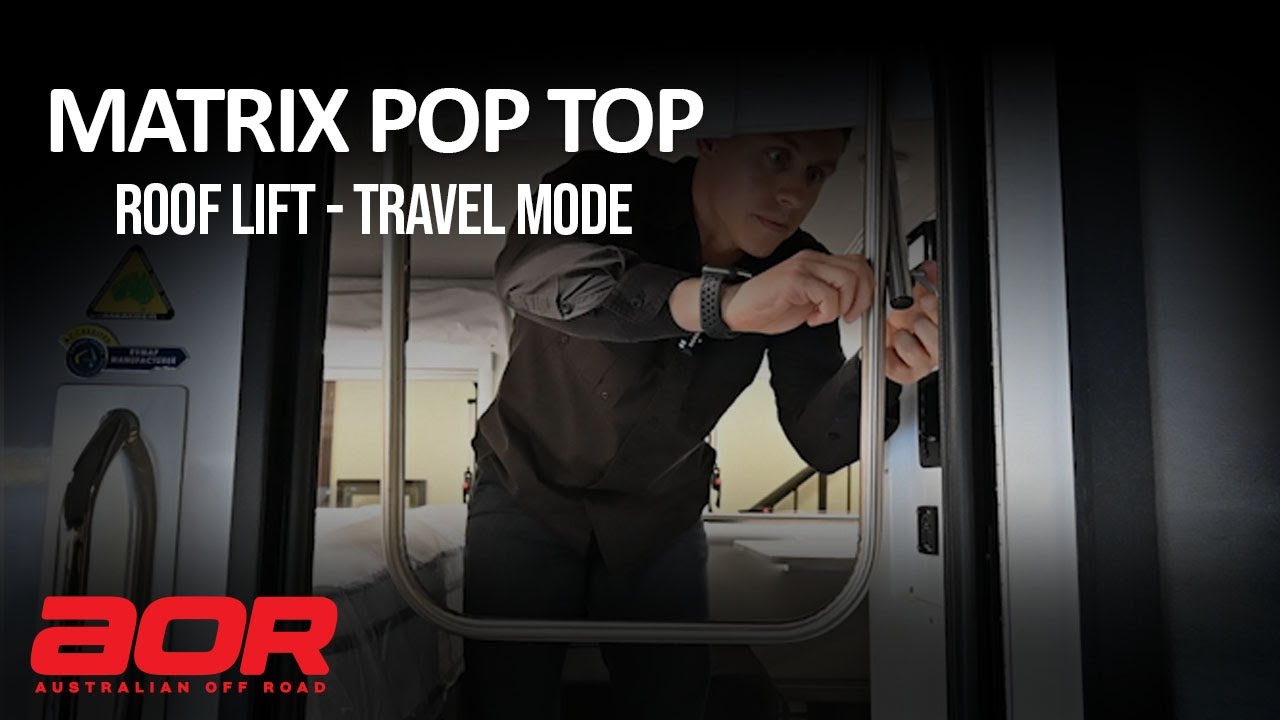 AOR - Pop top roof lift travel mode