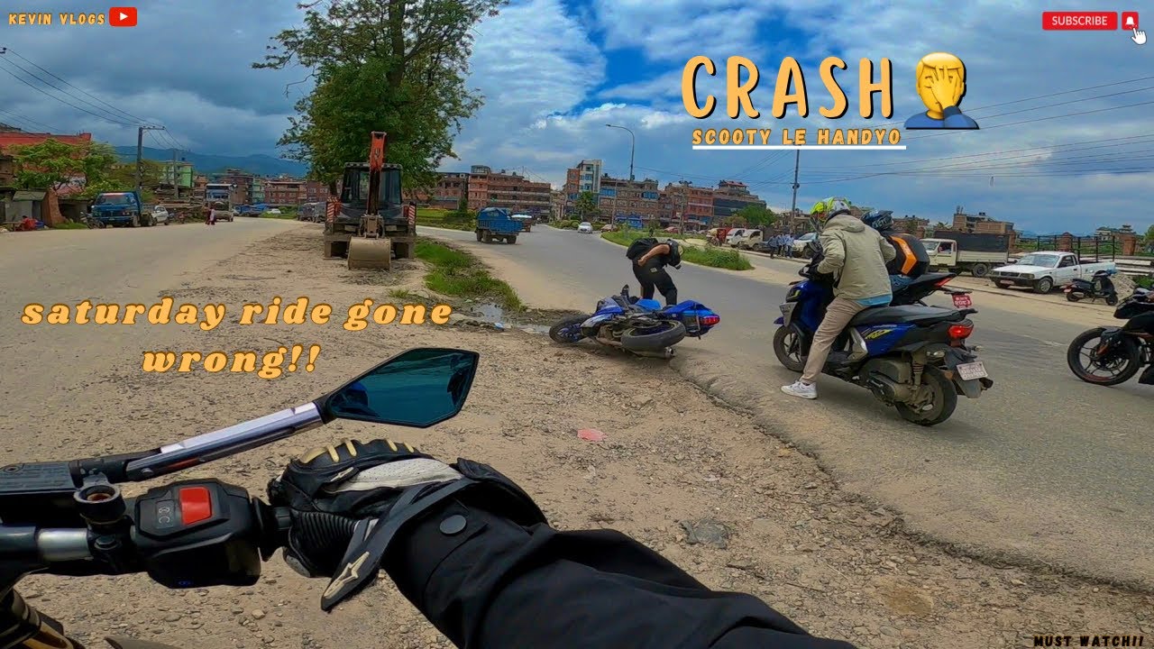 SATURDAY RIDE GONE EXTREMELY WRONG!! R15 v3 CRASH VAEDIYO!!🤦🏼‍♂️