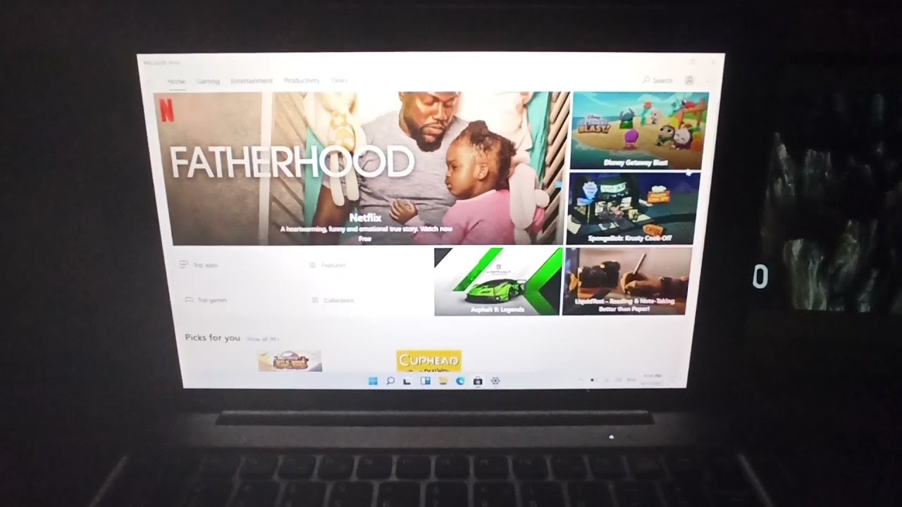 Windows 11 Home 21996.1 installed on Chuwi Hi10 Pro Intel Atom x5-Z8300