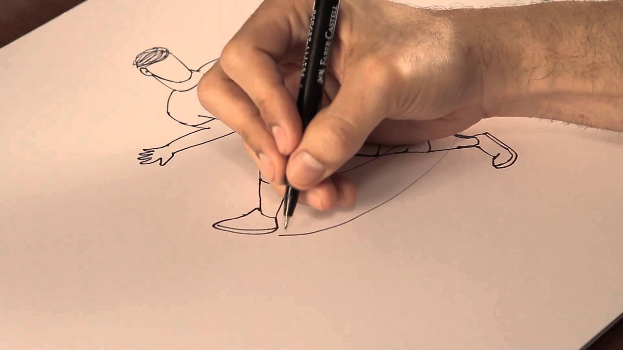 Cómo mostrar movimiento en los dibujos : Tips de dibujo