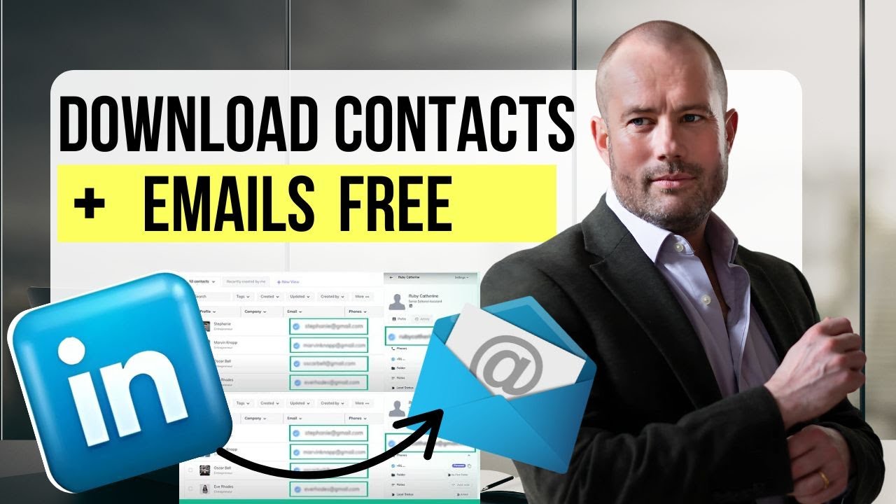 FREE: How to Download LinkedIn Emails from Your Connections (Step-by-Step)