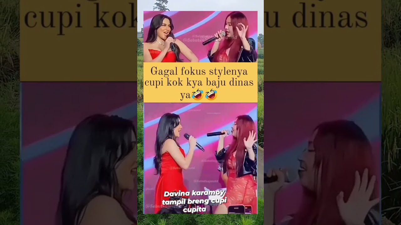 ‼️SAAT MANGGUNG PAKAIAN CUPI KAYAK BAJU DINAS, NETIZEN GAGAL FOKUS‼️#cupicupita #beritaartis #fypage