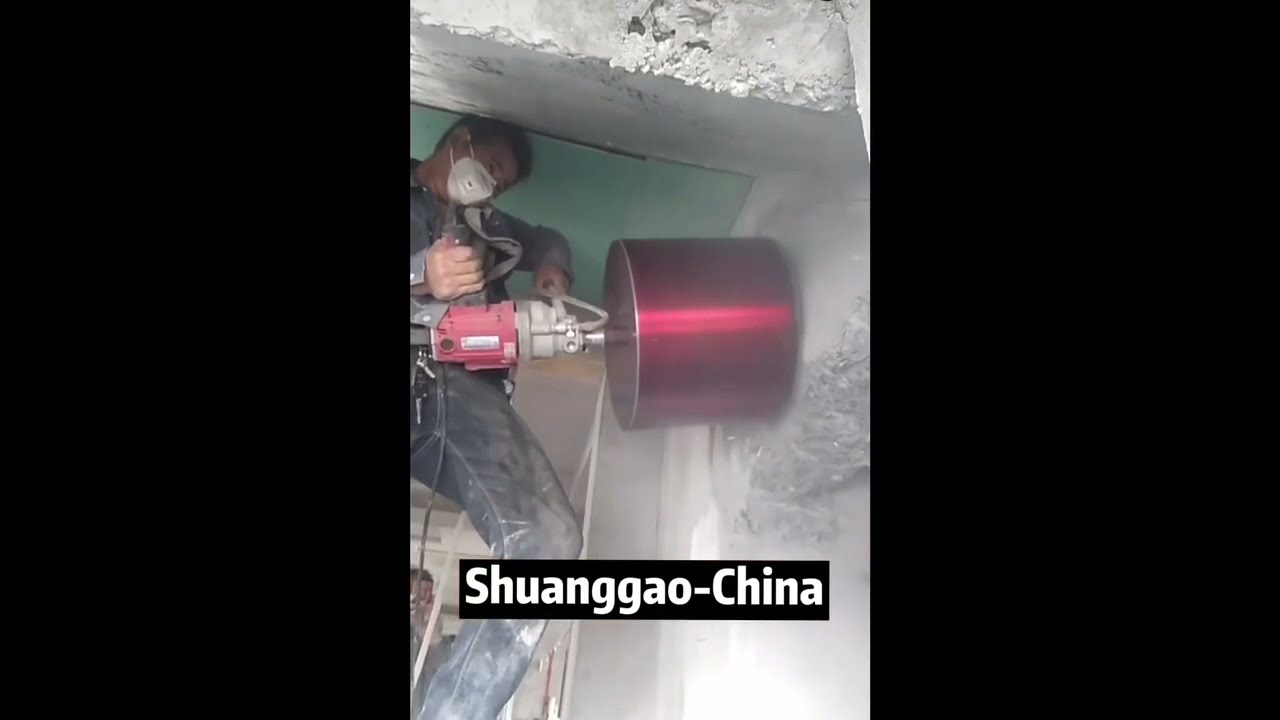 China-Shuanggao Handheld Core Drilling Machine Drilling Diameter 400mm