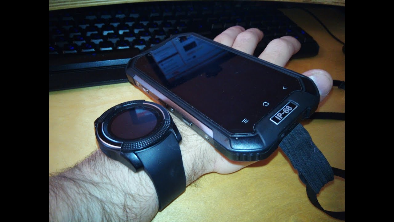 Smart watch V8 - разборка...