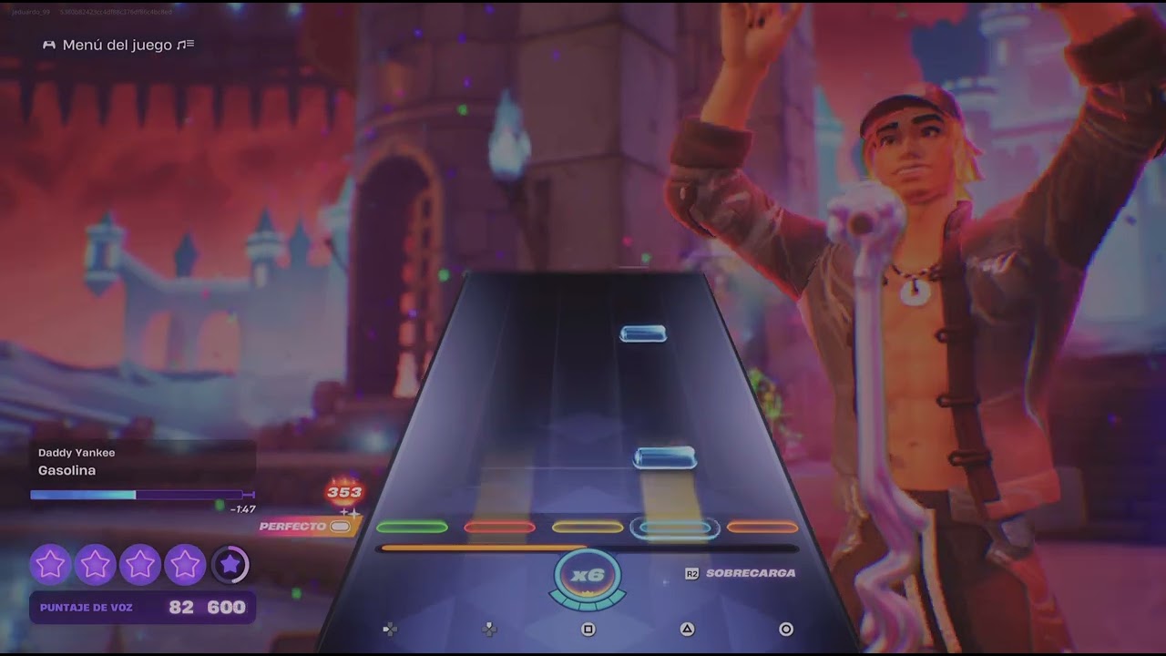 Fortnite Festival - Gasolina by Daddy Yankee - on vocals