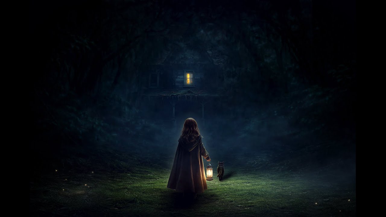Photoshop Manipulation Tutorial - A House in the Dark