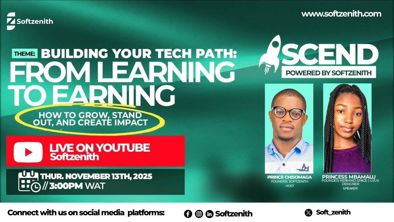 Building Your Tech Path: From Learning to Earning | Earning Big in 2026 | Ascend By Softzenith
