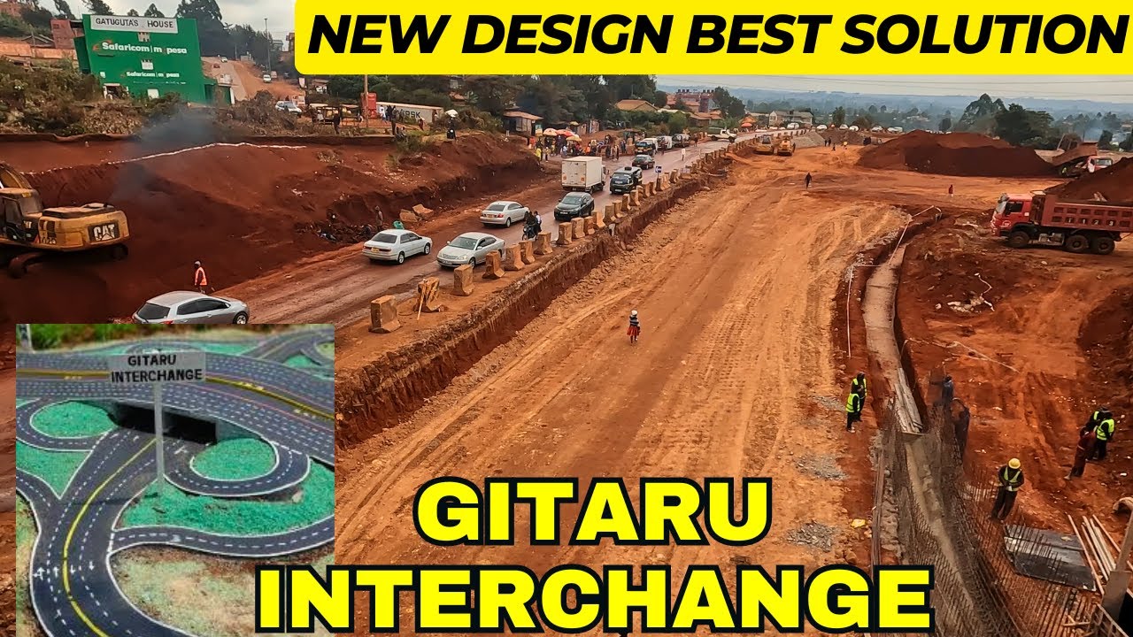 Road Closures | Gitaru Interchange Taking Shape Sept 2024 | By China Wu Yi Co.