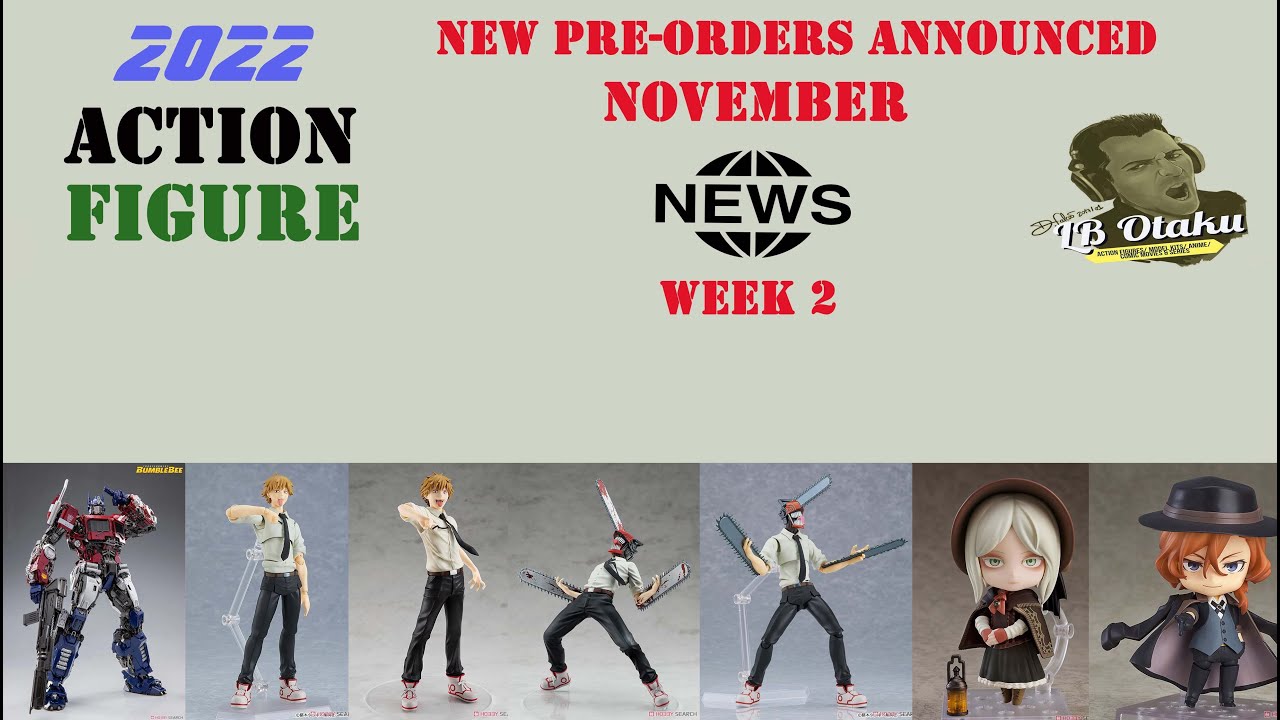 November 2022 Figure News - Pre-Orders  - Week 2