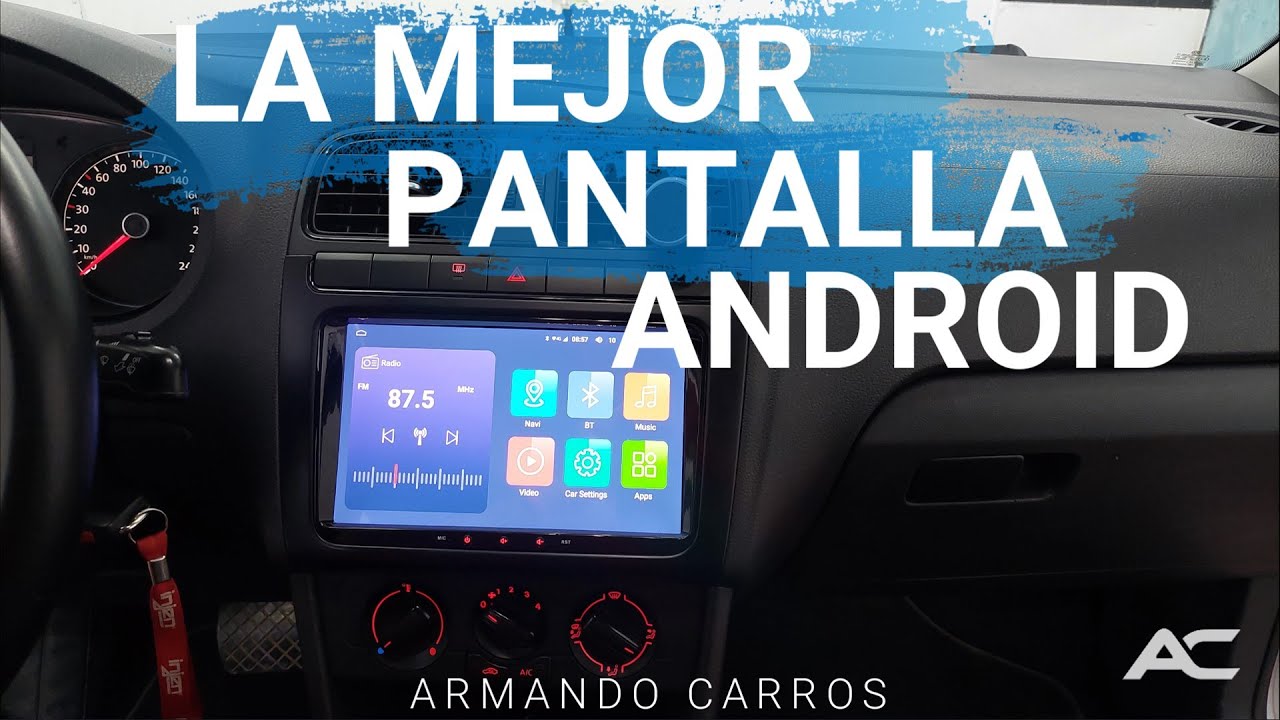 Pantalla Definitiva 8GB Universal para VW, instalación autoestereo Android Seicane | Armando Carros