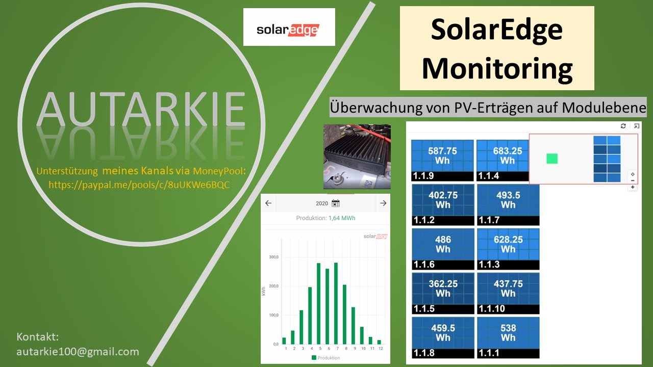SolarEdge - Photovoltaik Monitoring Plattform - Ein &Uuml;berblick - Autarkie - Folge 83