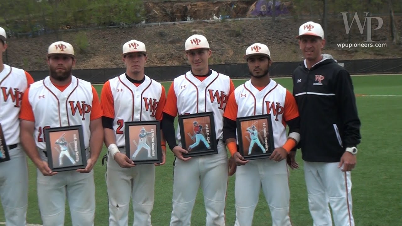 WP Baseball vs. No. 3/7 Ramapo (Senior Day; April 29, 2016)