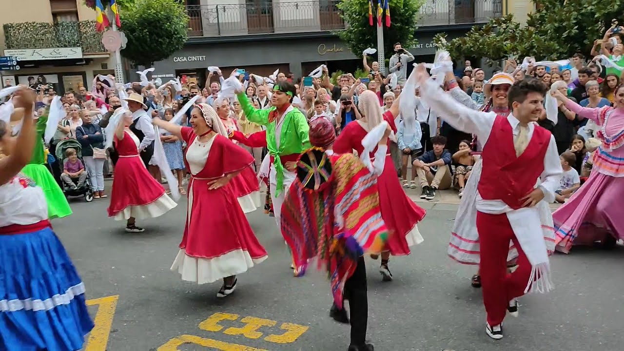 Inauguración de las fiestas en Andorra la Vella (05/08/2022)