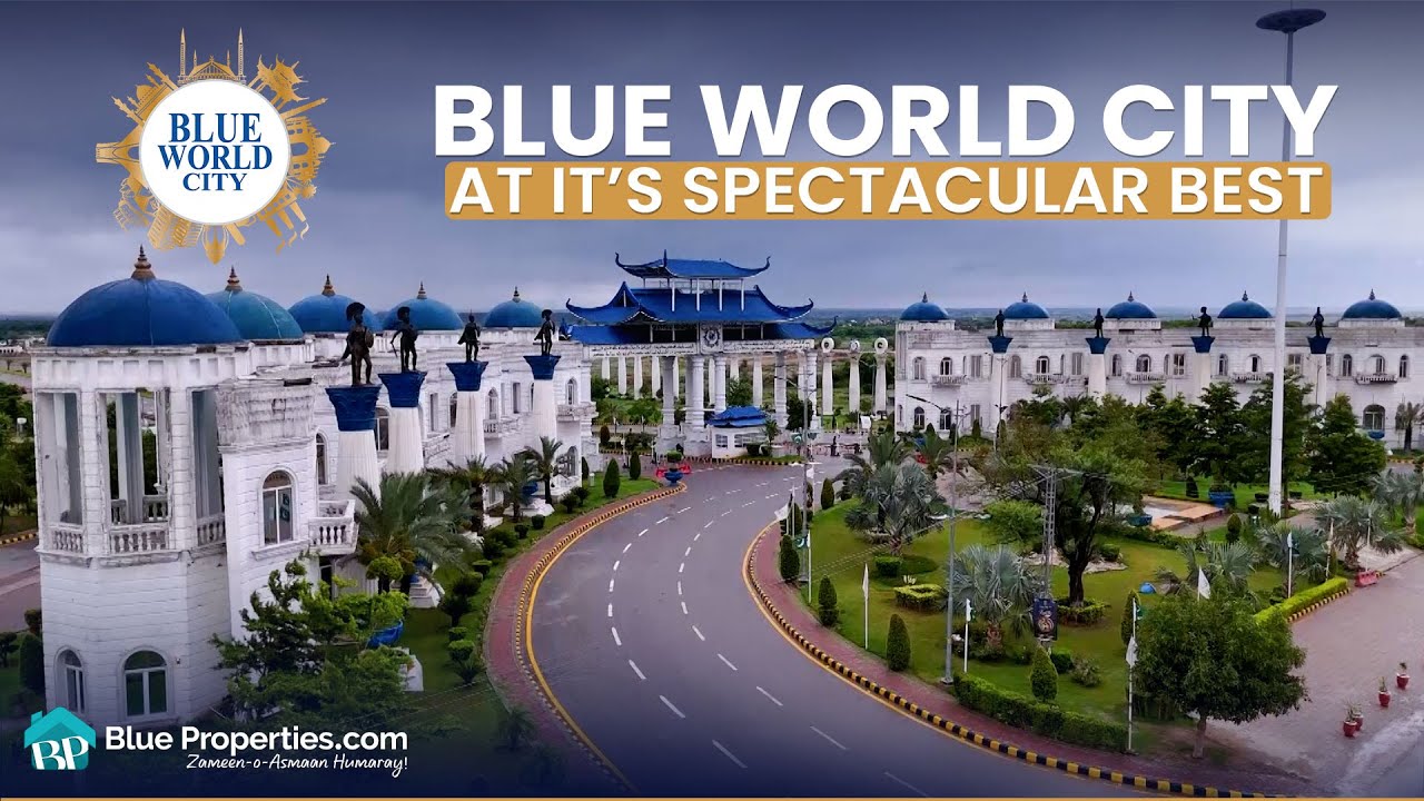 Blue World City at its spectacular best !