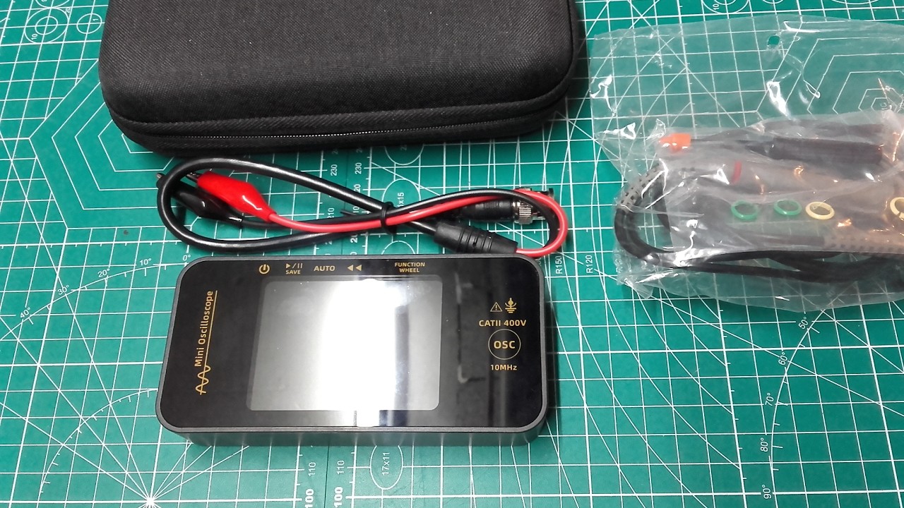 Vidéo refaite pour motif de sécurité sur oscilloscope