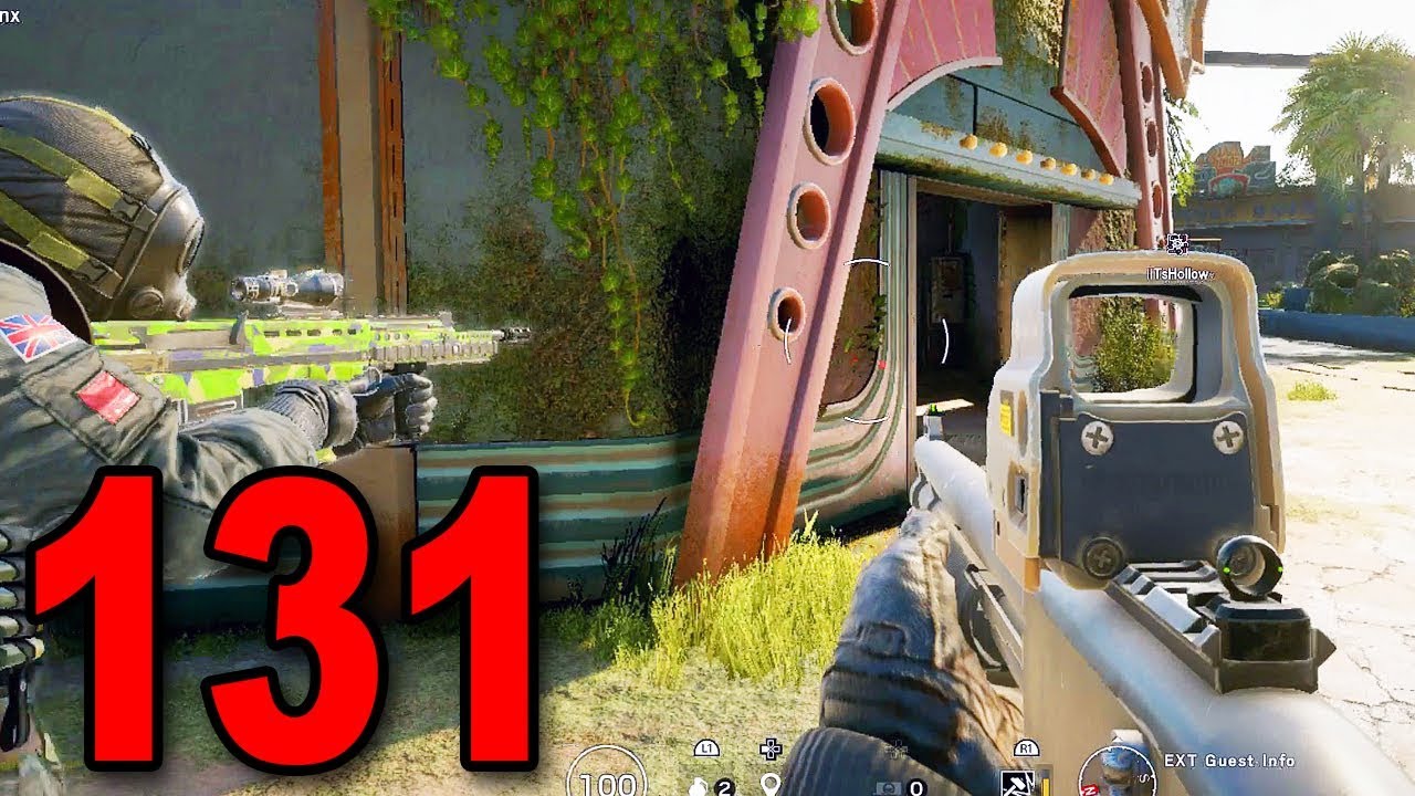 CRAZY OVERTIME WITH HOLLOWPOIINT - Rainbow Six Siege (Part 131)