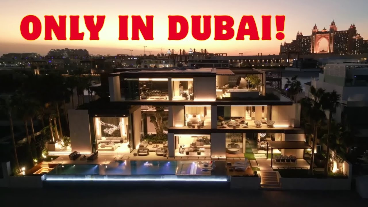 At first glance, it’s just another Luxury Mansion in Dubai… until you see what’s hidden below.