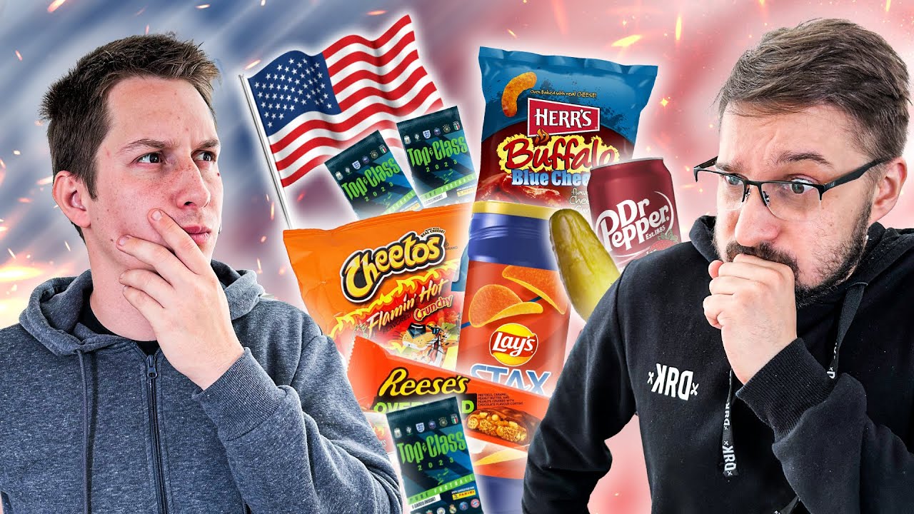 AMERIKAI SNACK KIHÍVÁS🇺🇸 + KÓSTOLÁS!😋 I SCH vs FCH I Panini Top Class 2023