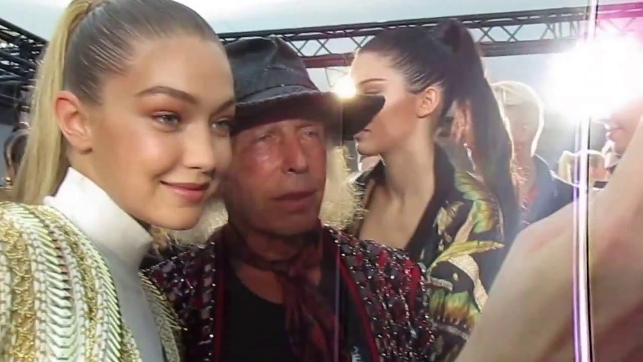 Backstage Balmain SS16 - Kendall Jenner, Gigi Hadid, Joe Jonas