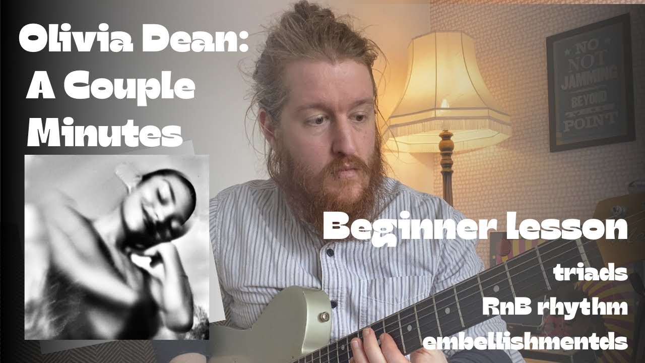Olivia Dean - A Couple Minutes (Easy Guitar Lesson)