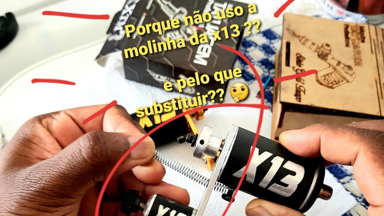 POR QUE EU NÃO USO A MOLINHA DA X13?? COMO PRENDER E NÃO TER TREPIDAÇÃO DA AGULHA NA X13?/ X13/ GOLD