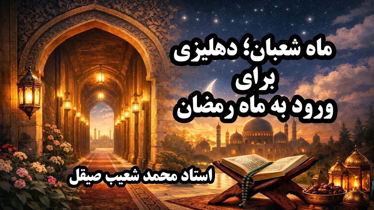 ماه شعبان؛ دهلیزی برای ورود به ماه رمضان | استاد محمد شعیب صیقل