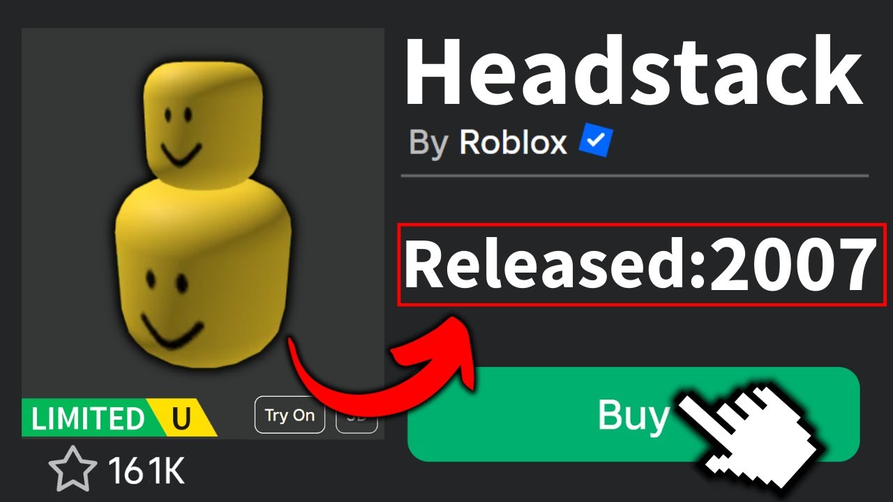 The HISTORY Of Roblox HEADSTACKS...