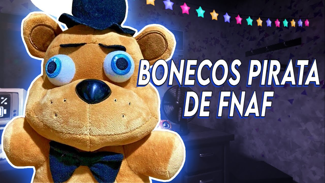 Bonecos pirata bizarros de FNAF