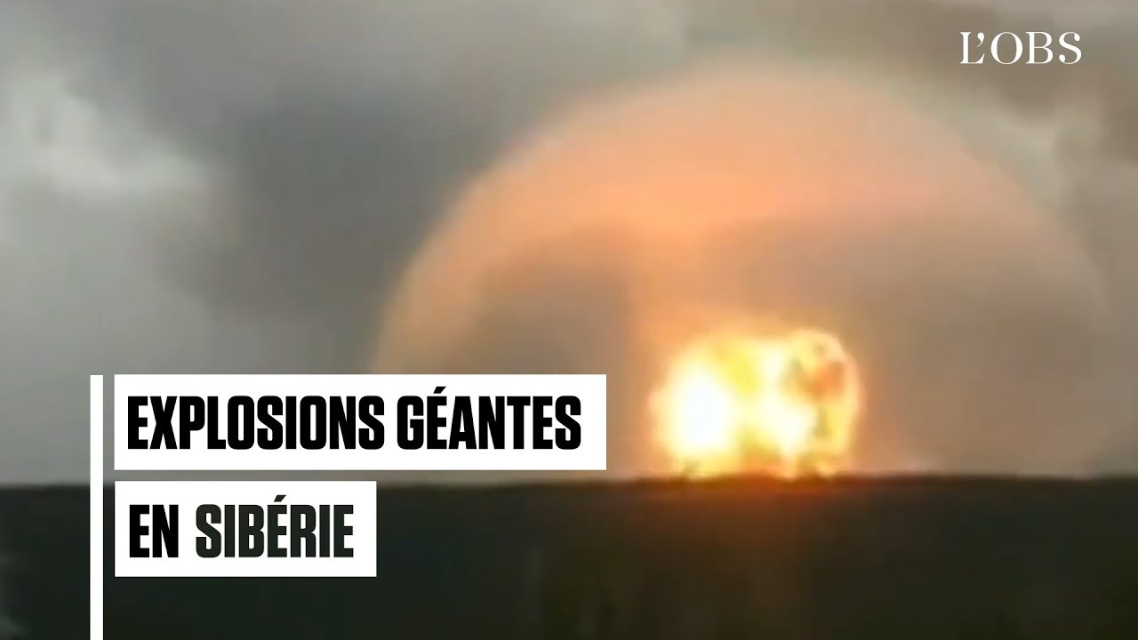Un dépôt de munitions prend feu et explose en Sibérie