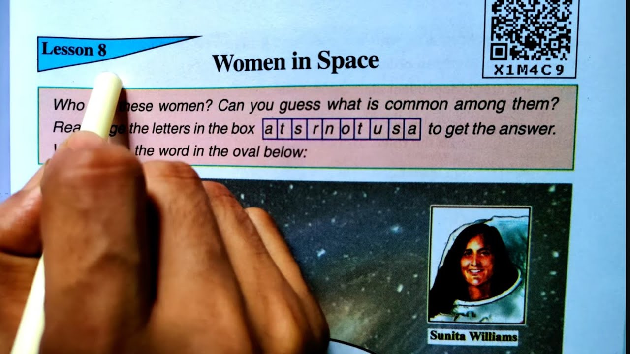 Women In Space 🌌 - Lesson8 - English Reading Practice  - Class 7 Textbook Sunbeam