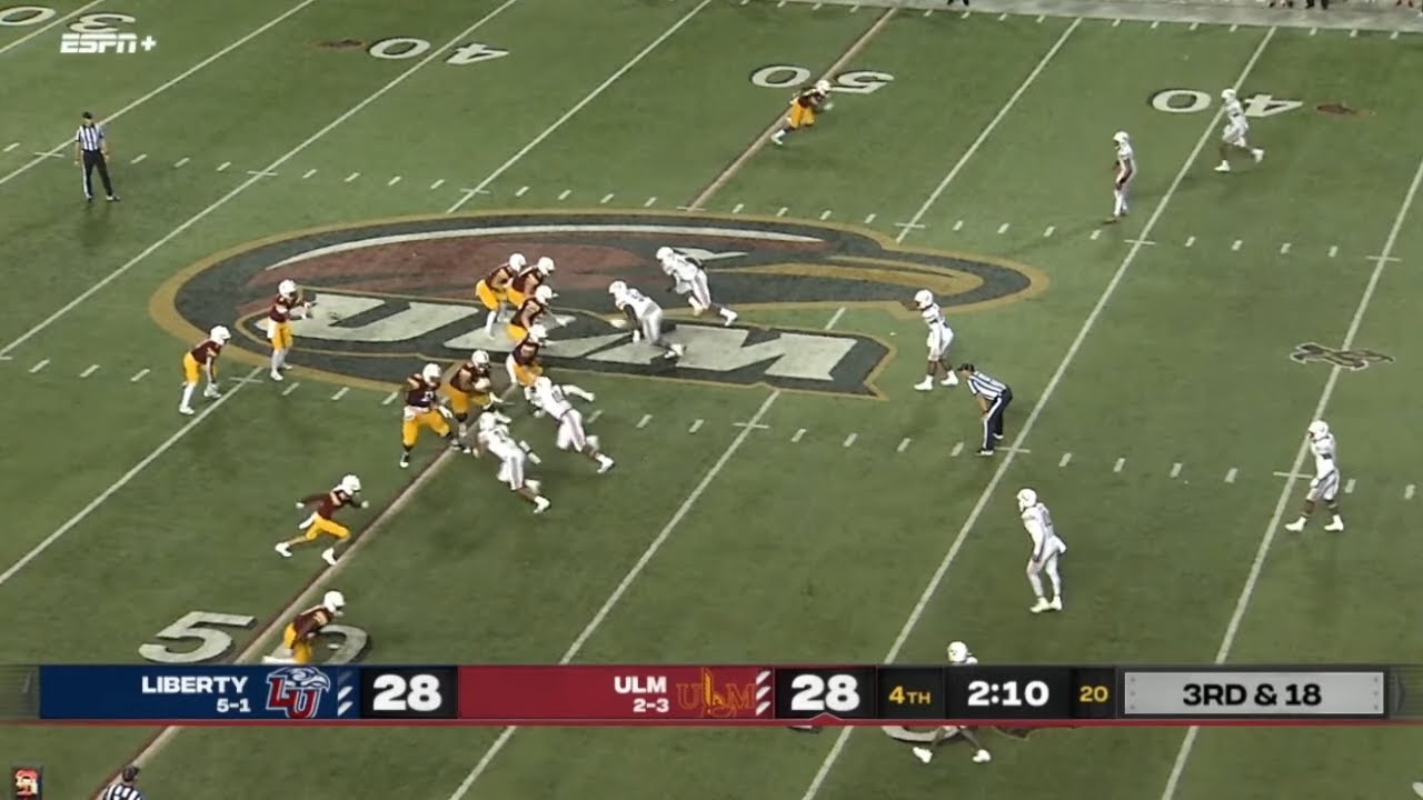 UL Monroe UPSETS Liberty | 2021 College Football