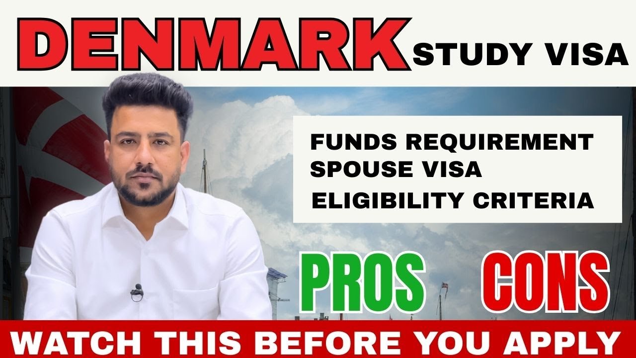 Denmark Study Visa 2025 | Full Process, Spouse Visa, Funds & Eligibility | No IELTS Required