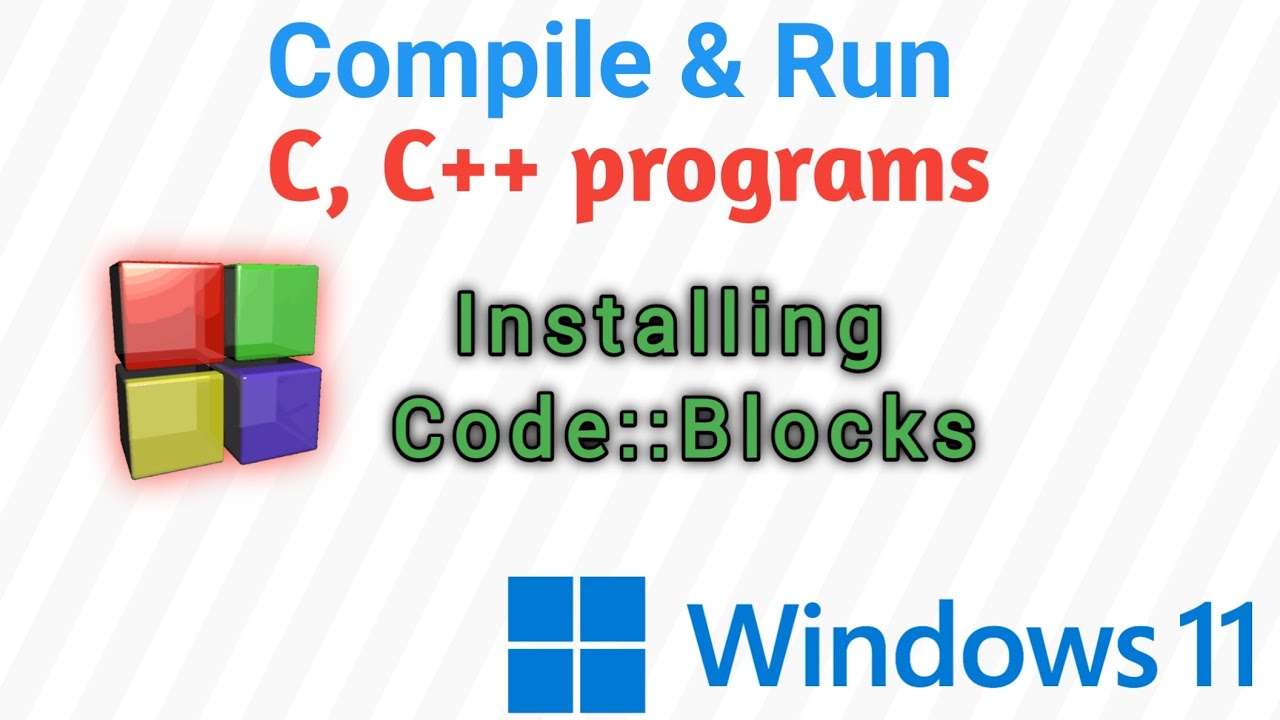 How To Install Code::Blocks With (Mingw) For C C++ programs |Complete Setup #2024