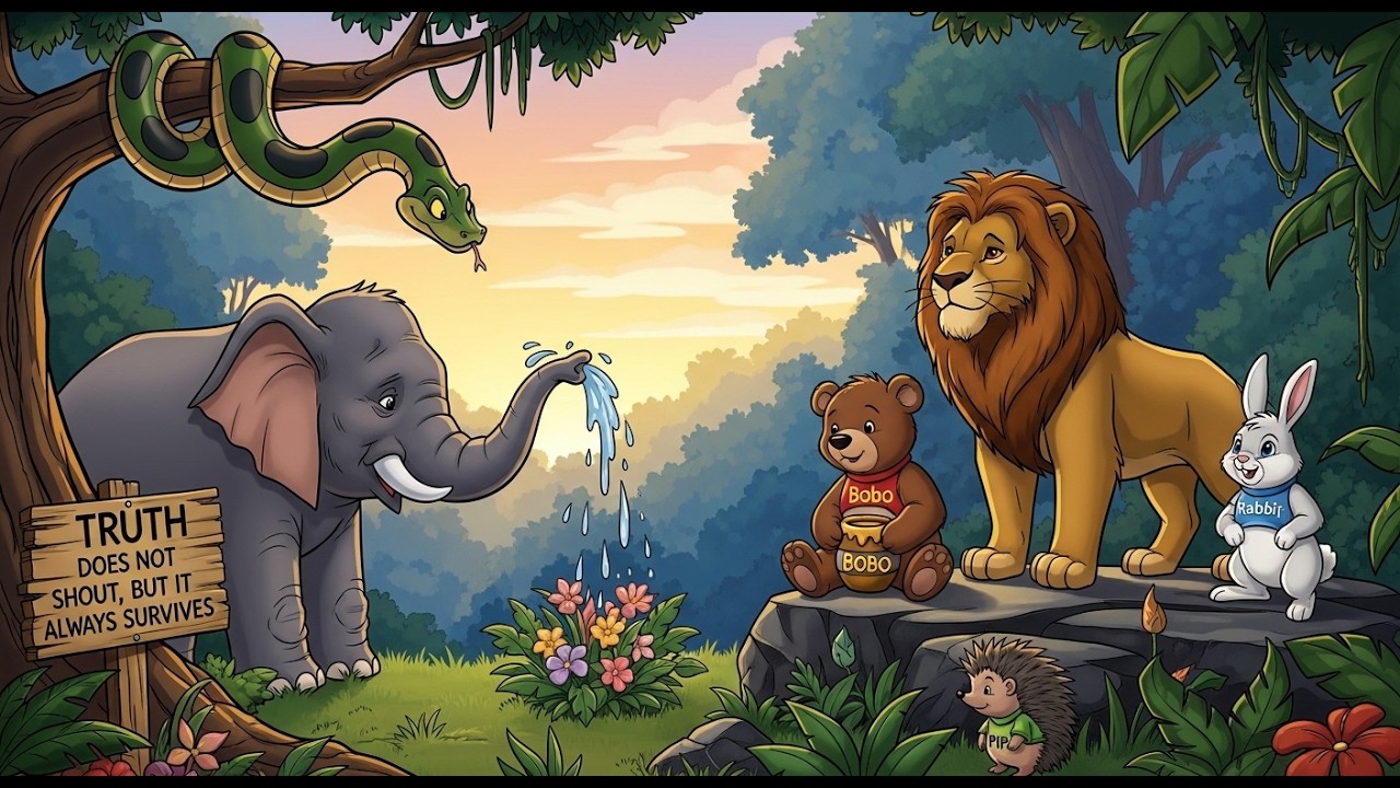 Blaming the weak is easy, finding truth is brave#cartoonforkids #cartoon #cartoonvideo #animals