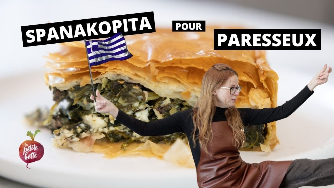 SPANAKOPITA POUR PARESSEUX 🇬🇷 tourte épinard et feta La petite bette