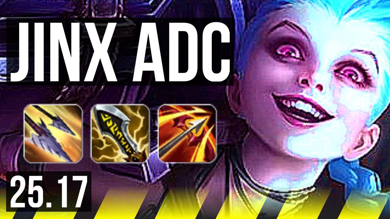 JINX & Blitzcrank vs CAITLYN & Taric (ADC) | 15/3/7, Godlike | NA Master | 25.17