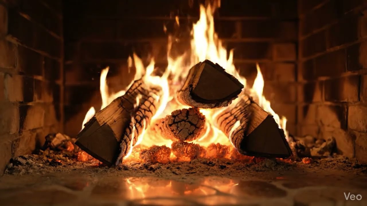 🔥 Cozy Fireplace Sounds for Deep Sleep | 1 Hour | No Music