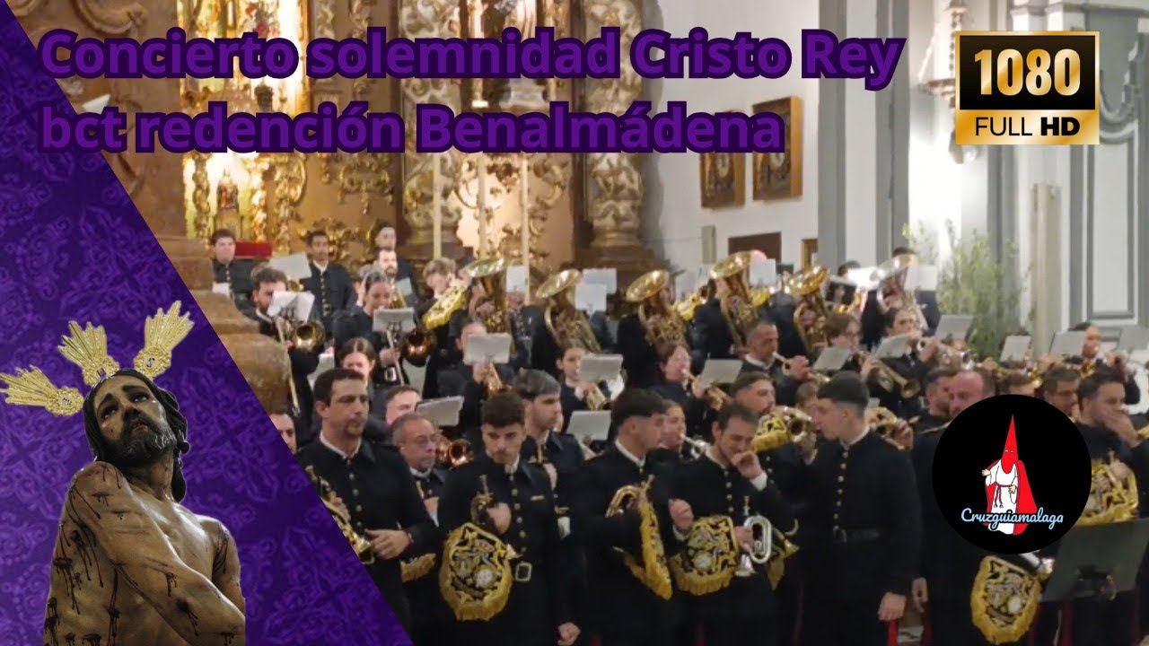 CONCIERTO SOLEMNIDAD CRISTO REY AZOTES Y COLUMNA, (BCT REDENCIÓN BENALMÁDENA) 2°BND