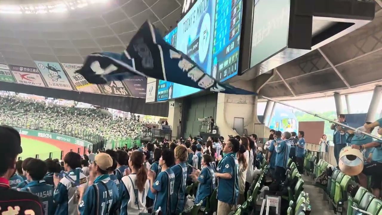 25/6/27 北海道日本ハムファイターズ 試合前スタメン応援歌1-9