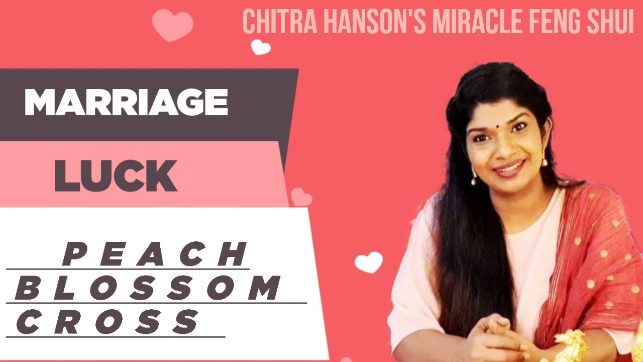 Peach Blossom Cross For Marriage Luck