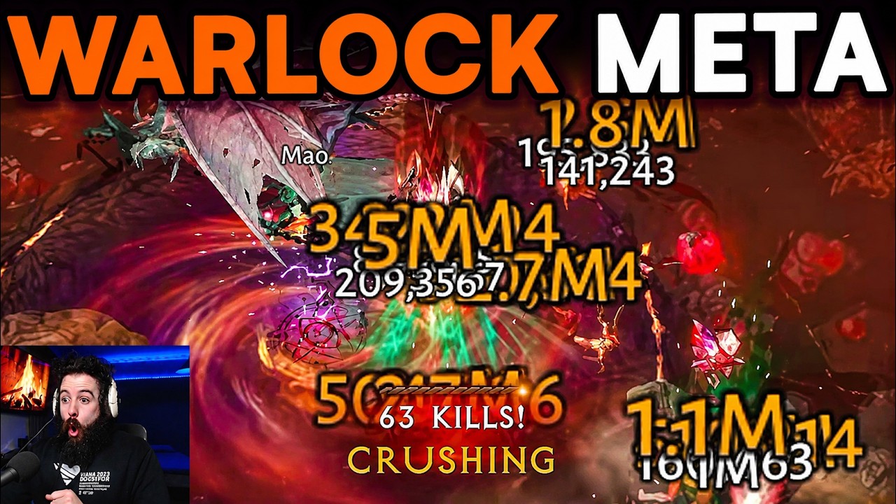 This WARLOCK Build Destroys EVERYTHING! (Diablo Immortal)